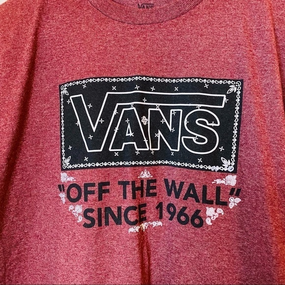 Vans Off The Wall Graphic Tee Size:M - Picture 3 of 4